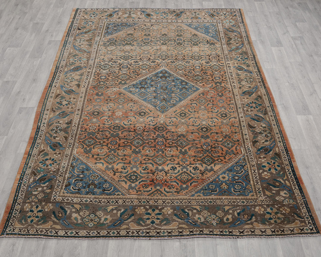 Oushak Rug 6' 5" x 9' 4" | No. VR55476