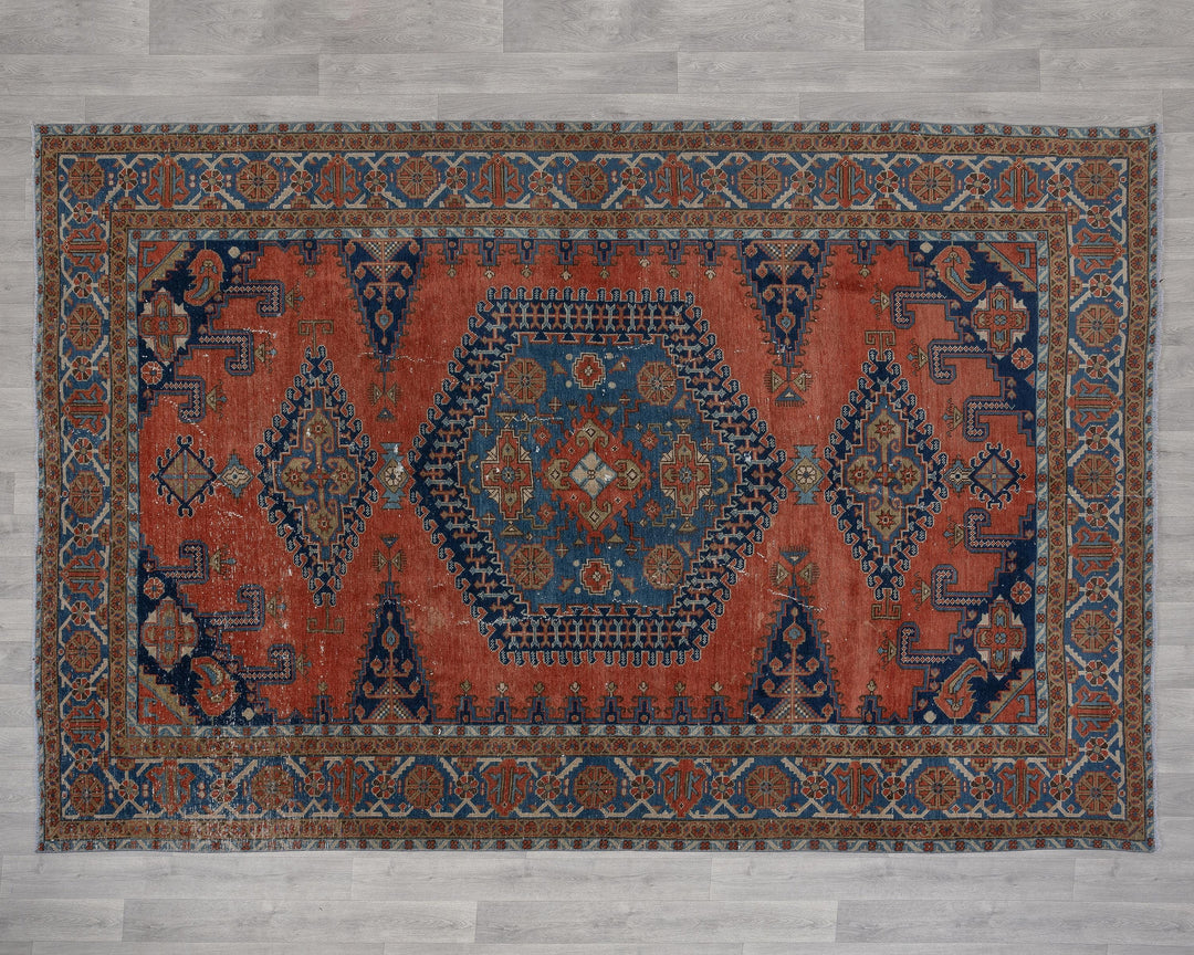 Oushak Rug 7' 1" x 10' 2" | No. VR56958