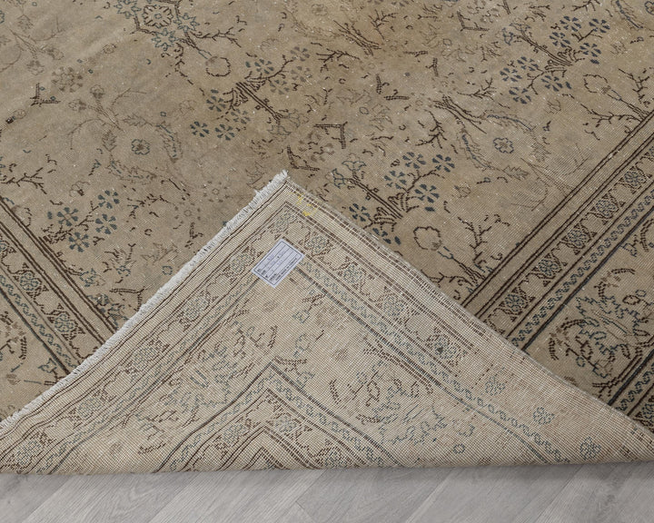 Faded Vintage Turkish Rug 8' 6" x 11' 4" | No. VR14638