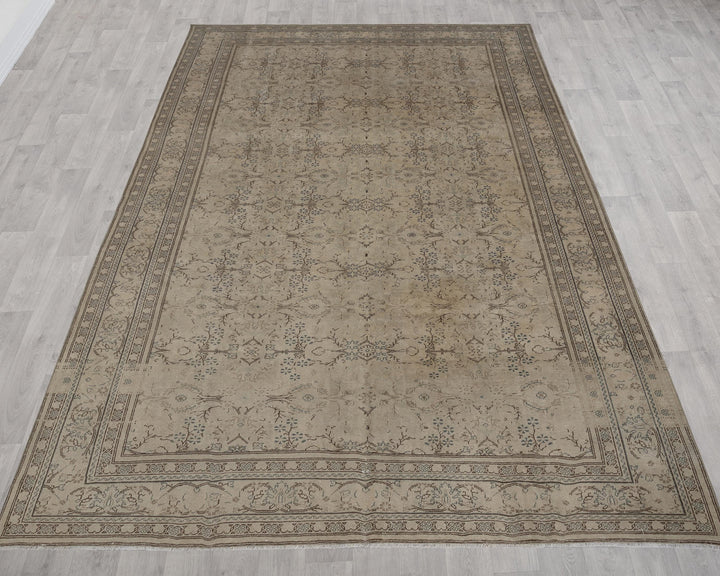 Faded Vintage Turkish Rug 8' 6" x 11' 4" | No. VR14638
