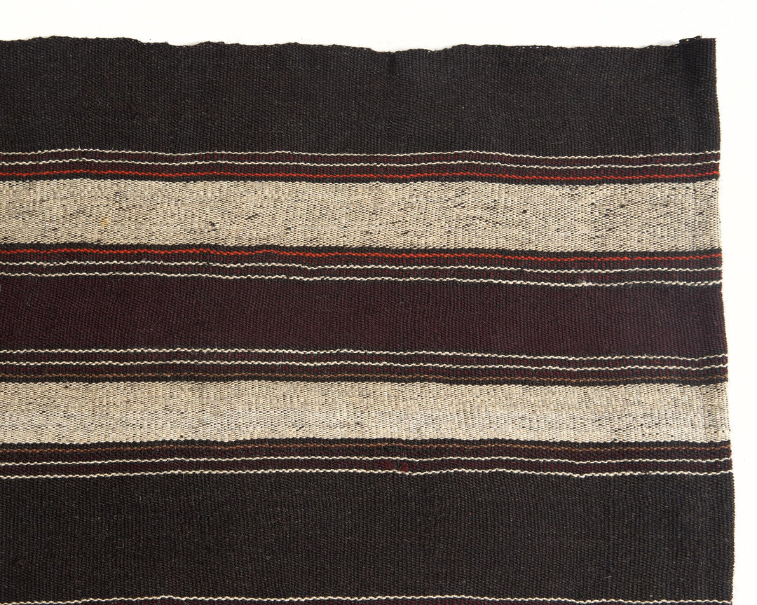 Brown Kilim Rug 6' 10" x 11' 2" | No. VR92177