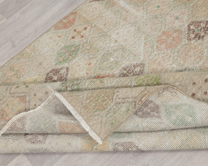 Faded Oushak Rug 4' 4" x 7' 7" | No. VR90258