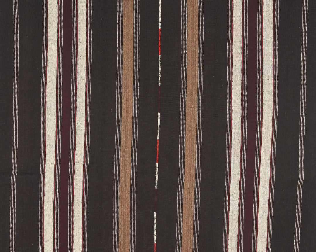 Brown Kilim Rug 5' 2" x 7' 3" | No. VR20525