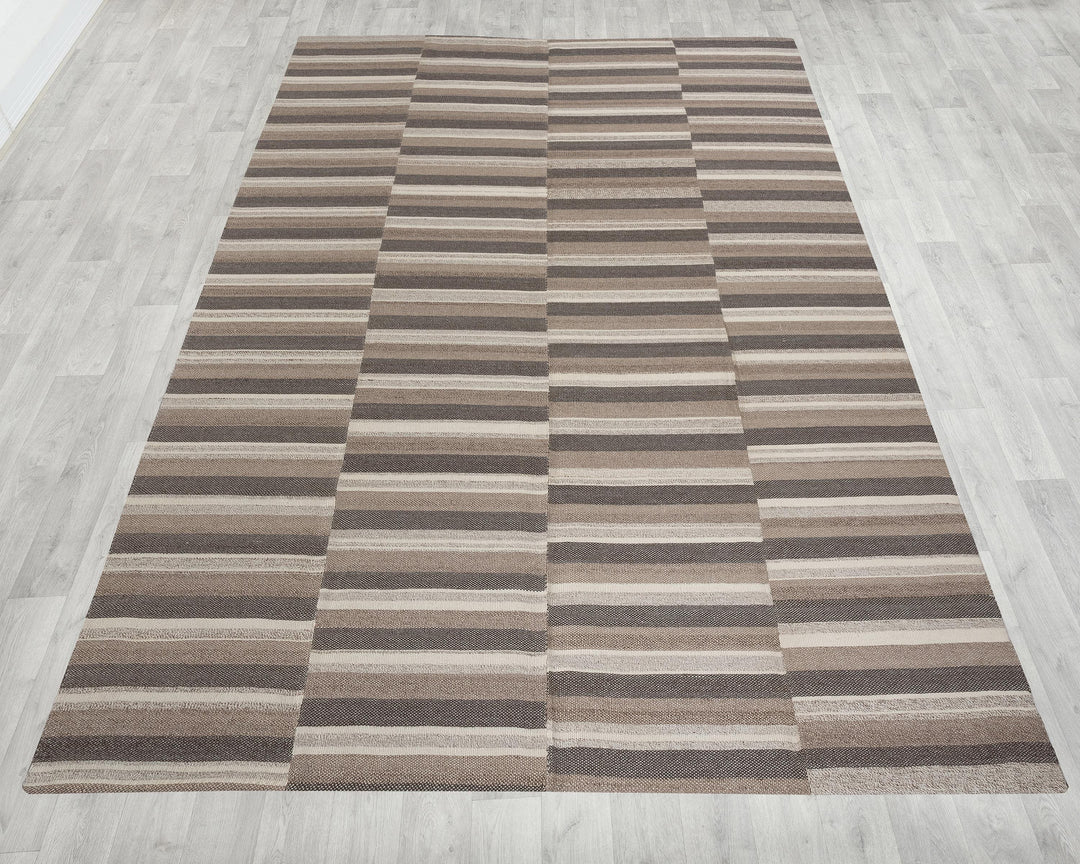Brown Kilim Rug 9' x 13' 3" | No. VR54929