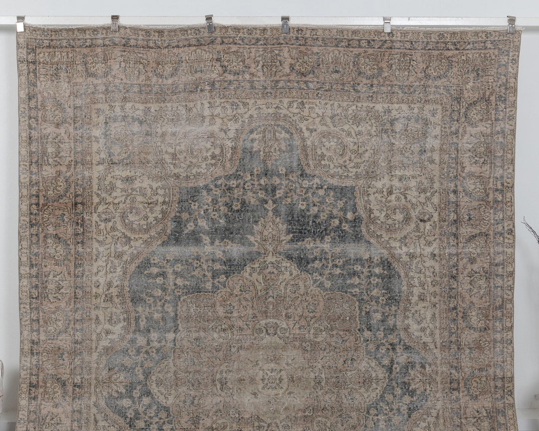 Blue Oushak Rug 8' x 11' 2" | No. VR49803