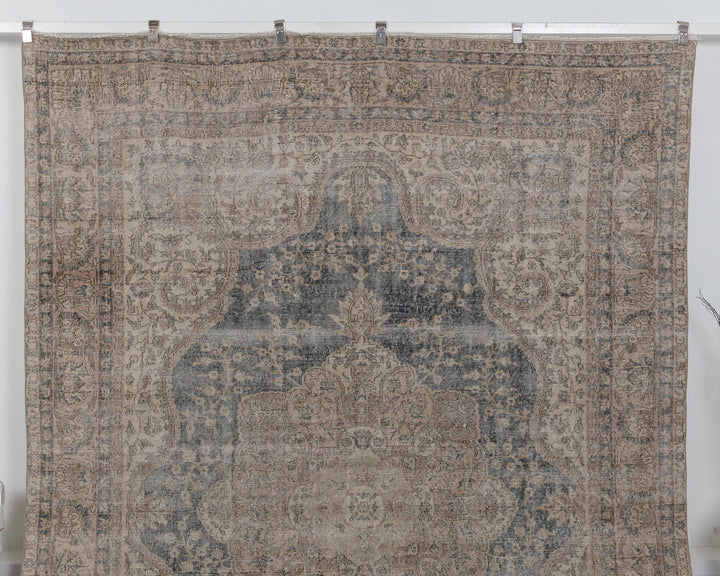 Blue Oushak Rug 8' x 11' 2" | No. VR49803