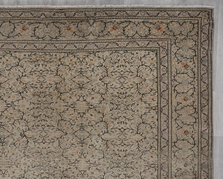 Faded Oushak Rug 8' 10" x 13' 4" | No. VR78980