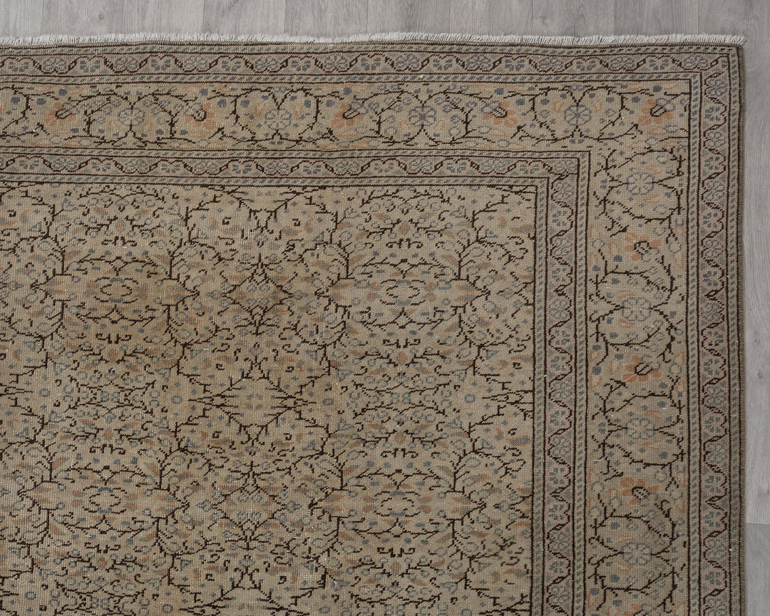 Faded Oushak Rug 8' 10" x 13' 4" | No. VR78980