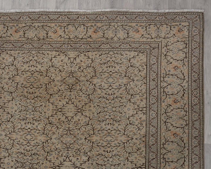 Faded Oushak Rug 8' 10" x 13' 4" | No. VR78980