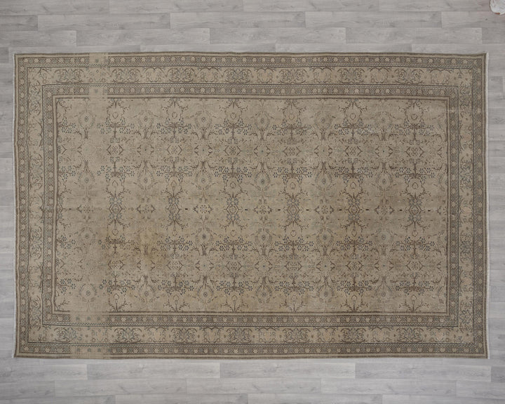 Faded Vintage Turkish Rug 8' 6" x 11' 4" | No. VR14638