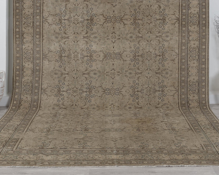 Faded Vintage Turkish Rug 8' 6" x 11' 4" | No. VR14638