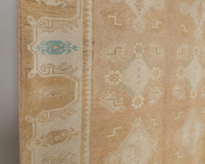 Beige Runner Rug 4' 1" x 10' 4" | No. VR91982