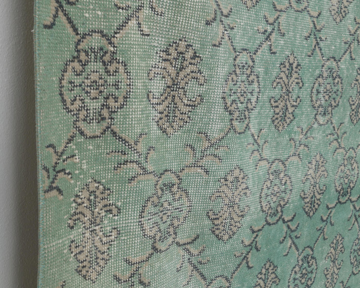 Green Oushak Rug 6' 10" x 10' 6" | No. VR22253