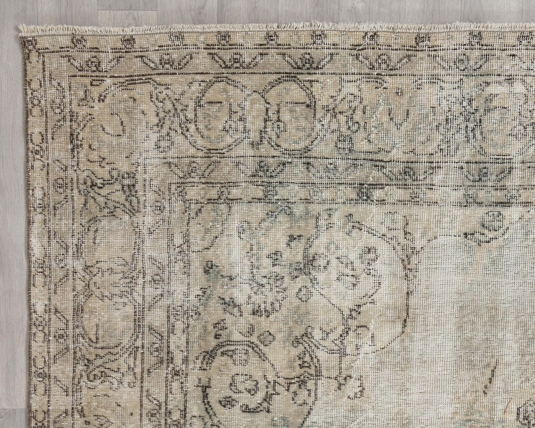 Blue Oushak Rug 6' 11" x 10' 10" | No. VR67308