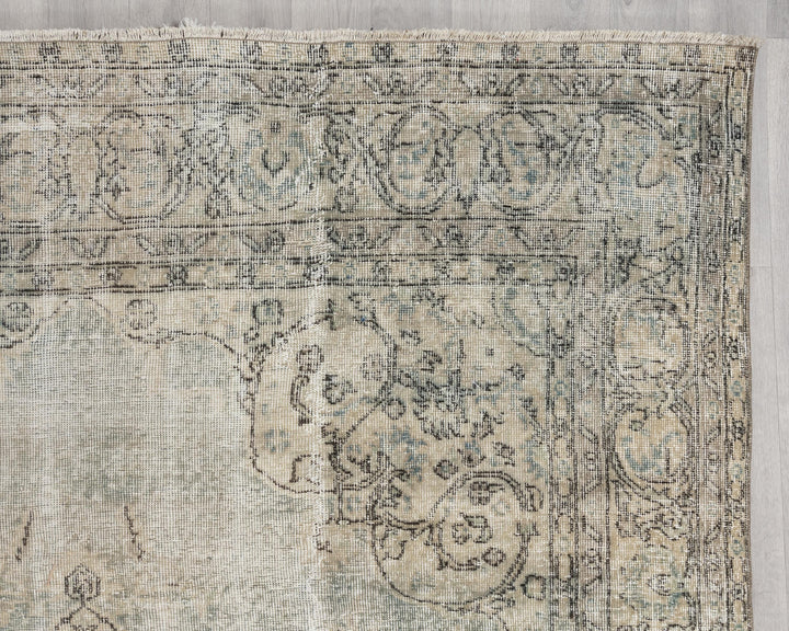 Blue Oushak Rug 6' 11" x 10' 10" | No. VR67308