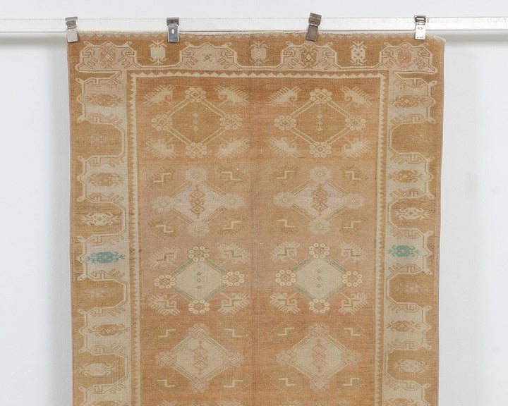 Beige Runner Rug 4' 1" x 10' 4" | No. VR91982