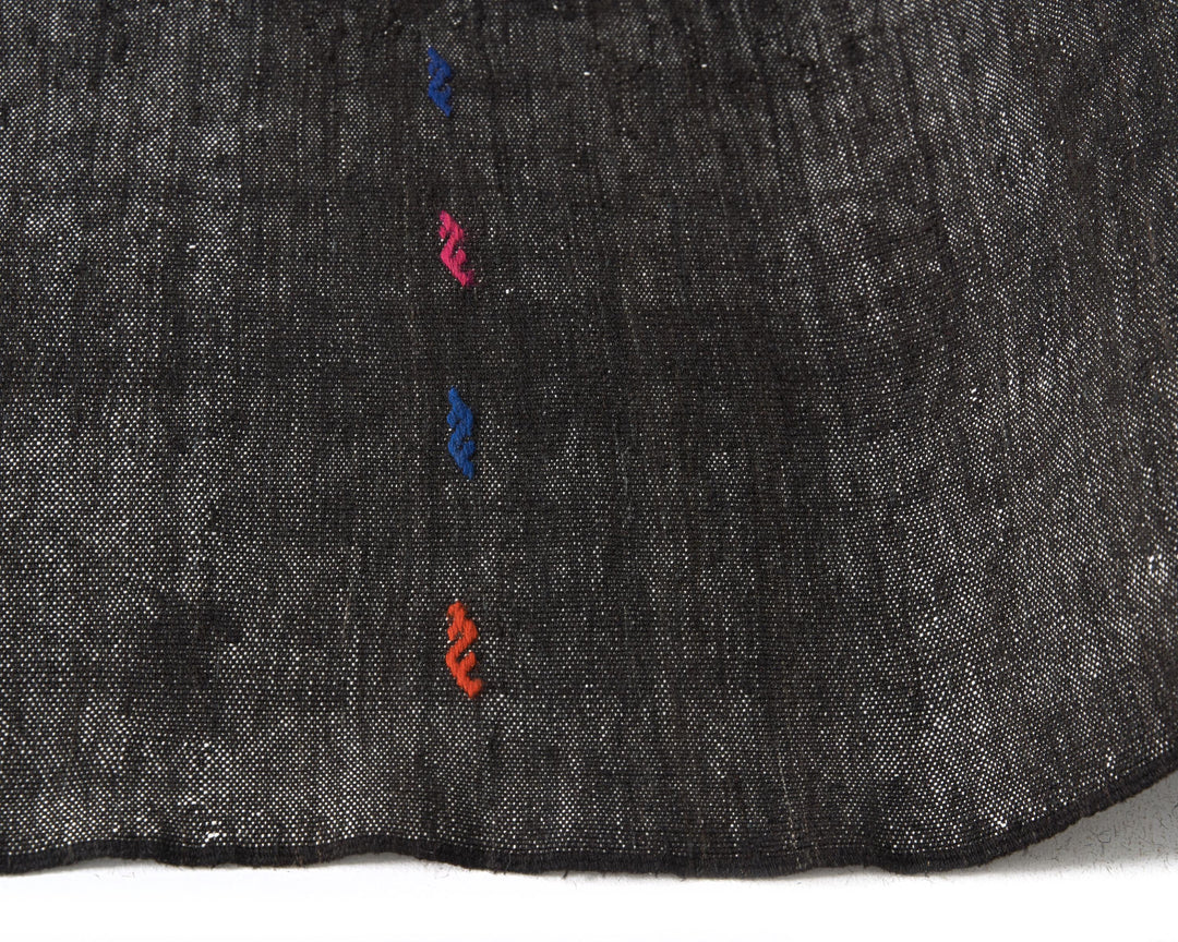 Brown Kilim Rug 3' 1" x 6' 7" | No. VR64028