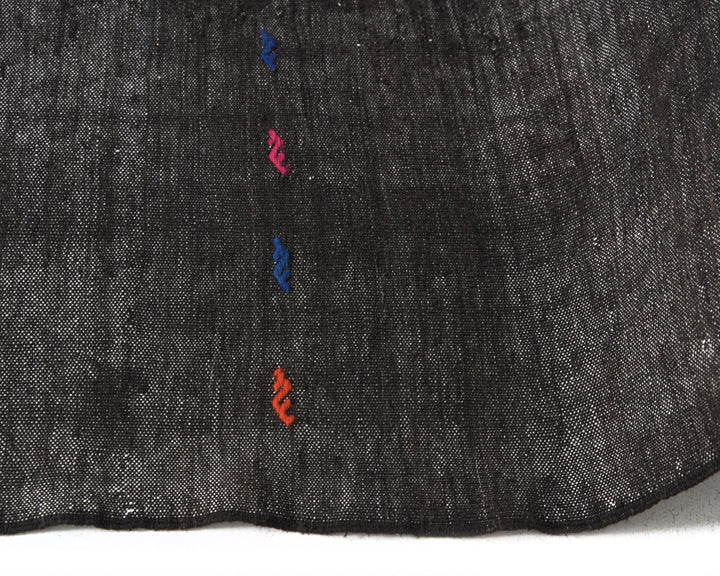 Brown Kilim Rug 3' 1" x 6' 7" | No. VR64028