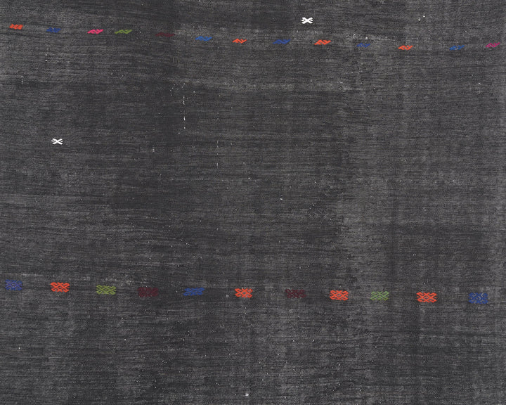 Brown Kilim Rug 3' 1" x 6' 7" | No. VR64028