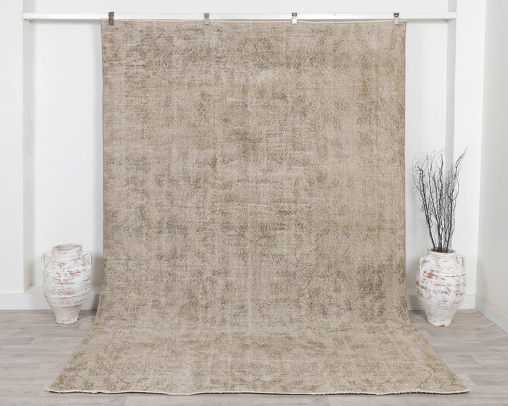 Faded Oushak Rug 7' x 10' | No. VR95579