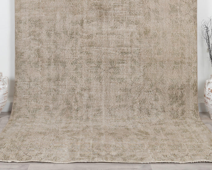 Faded Oushak Rug 7' x 10' | No. VR95579