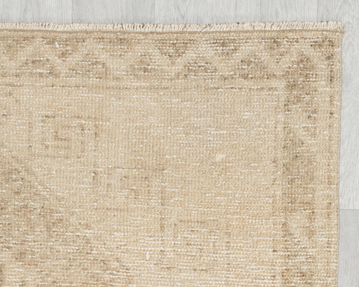 Beige Runner Rug 3' 9" x 11' 2" | No. VR81758
