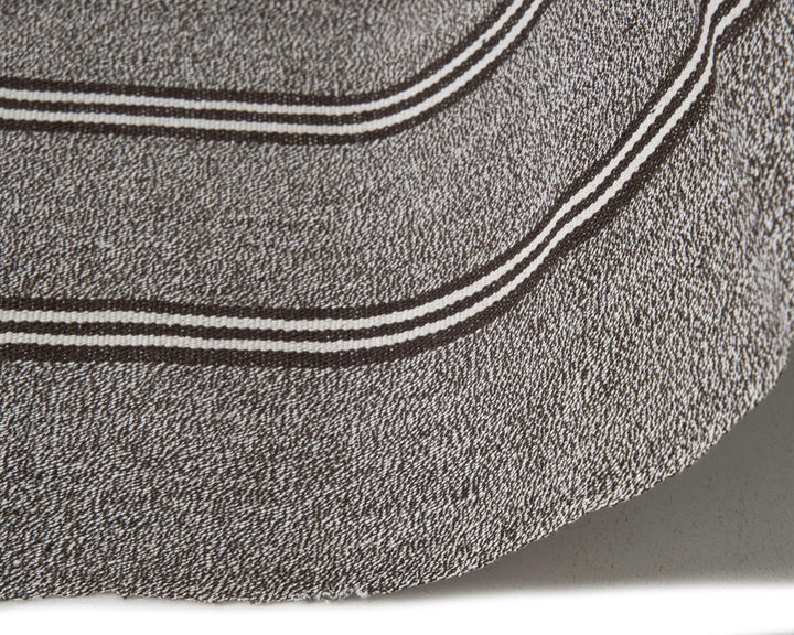 Gray Kilim Rug 6' 11" x 10' 6" | No. VR36469
