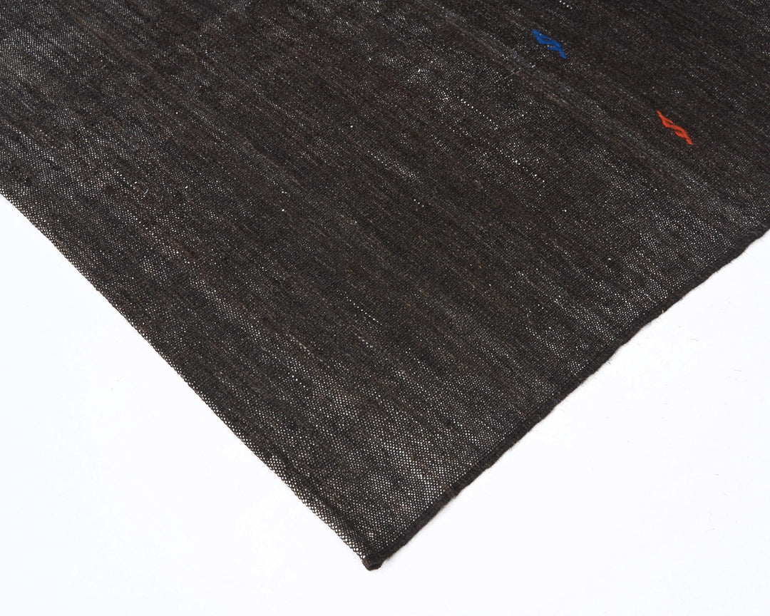 Brown Kilim Rug 6' 11" x 9' 4" | No. VR14024