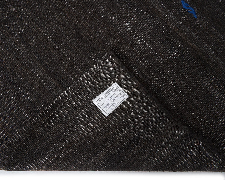 Brown Kilim Rug 6' 11" x 9' 4" | No. VR14024