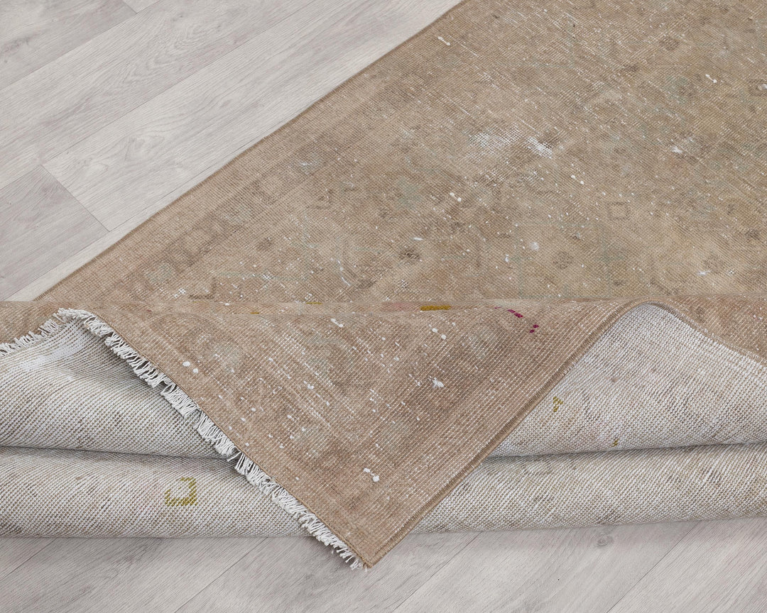 Beige Runner Rug 3' 6" x 11' 8" | No. VR33675