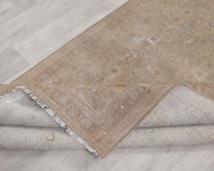 Beige Runner Rug 3' 6" x 11' 8" | No. VR33675