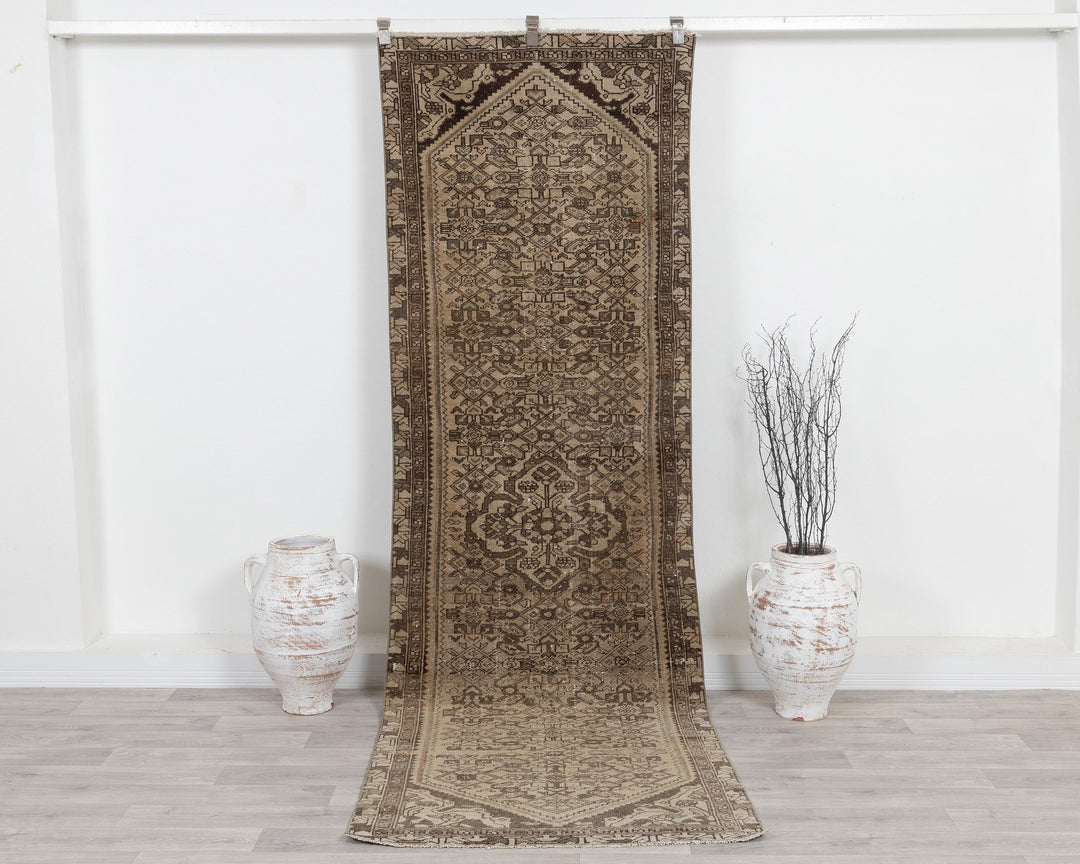 Neutral Runner Rug 3' 2" x 9' 8" | No. VR62970