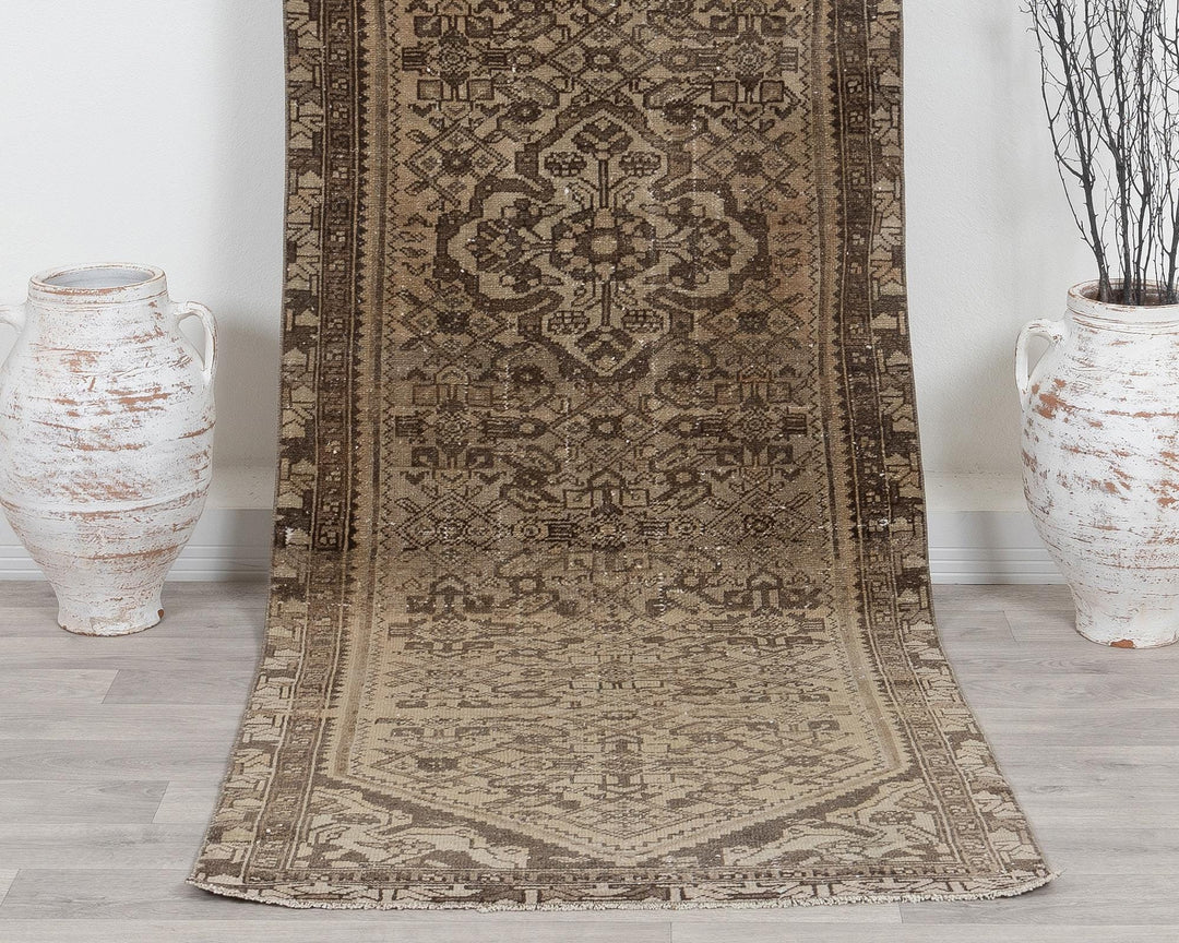 Neutral Runner Rug 3' 2" x 9' 8" | No. VR62970