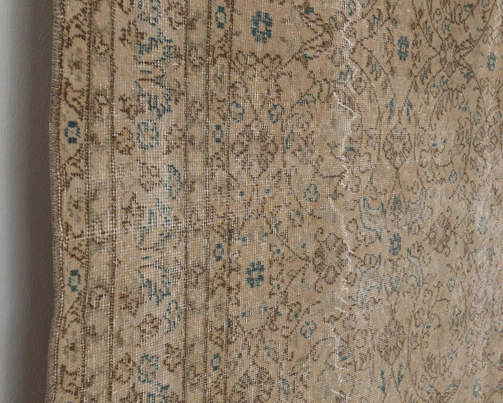 Faded Oushak Rug 6' 8" x 9' 11" | No. VR34148
