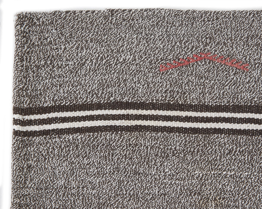 Gray Kilim Rug 6' 11" x 10' 6" | No. VR36469