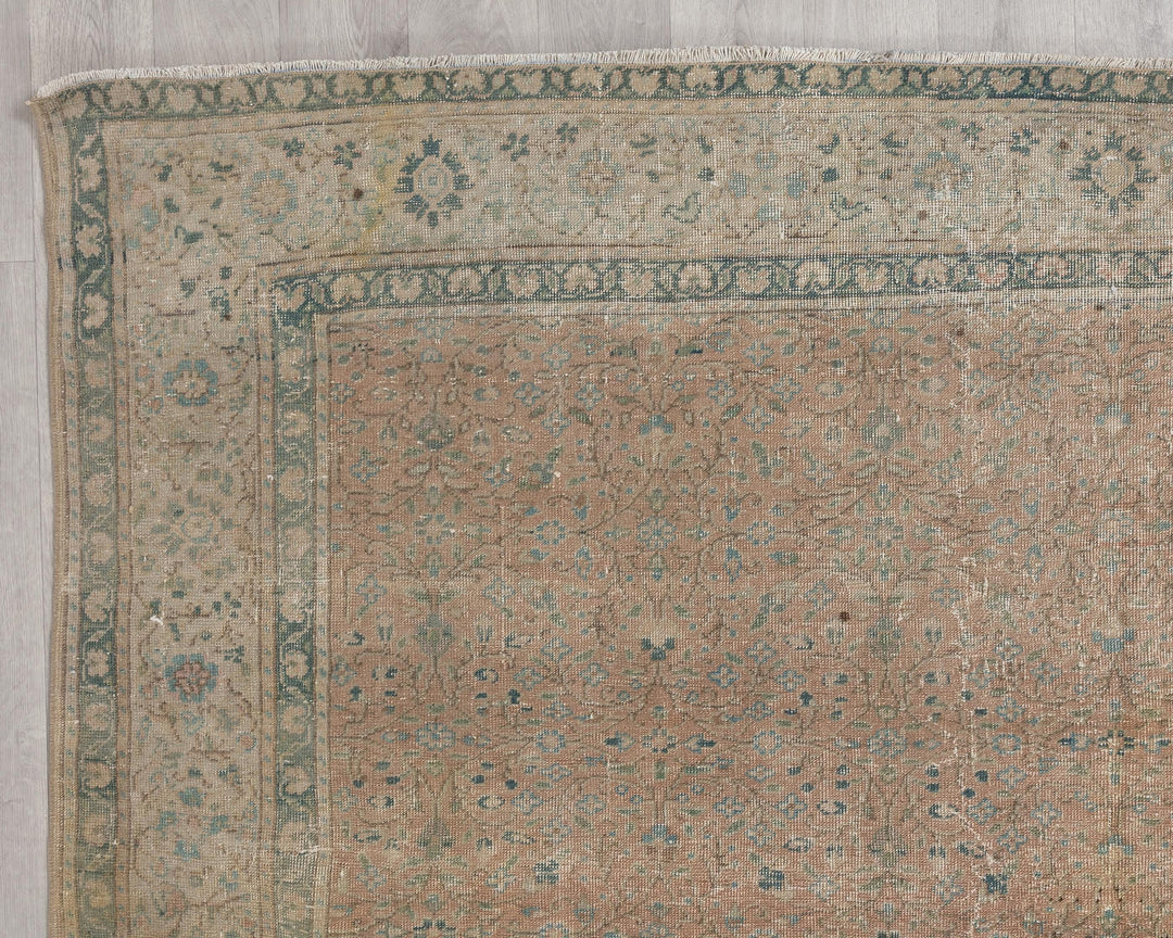 Faded Oushak Rug 6' 8" x 9' 3" | No. VR23294