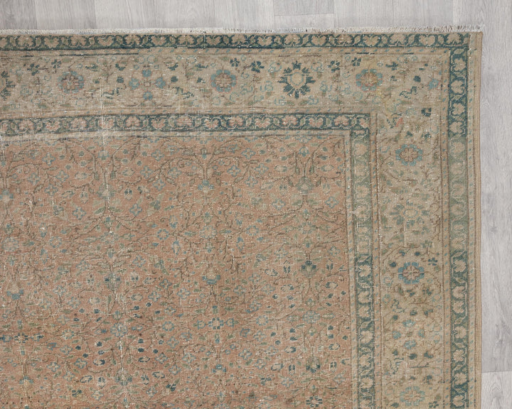 Faded Oushak Rug 6' 8" x 9' 3" | No. VR23294
