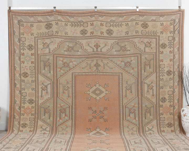 Neutral Oushak Rug 10' x 13' 3" | No. VR44542