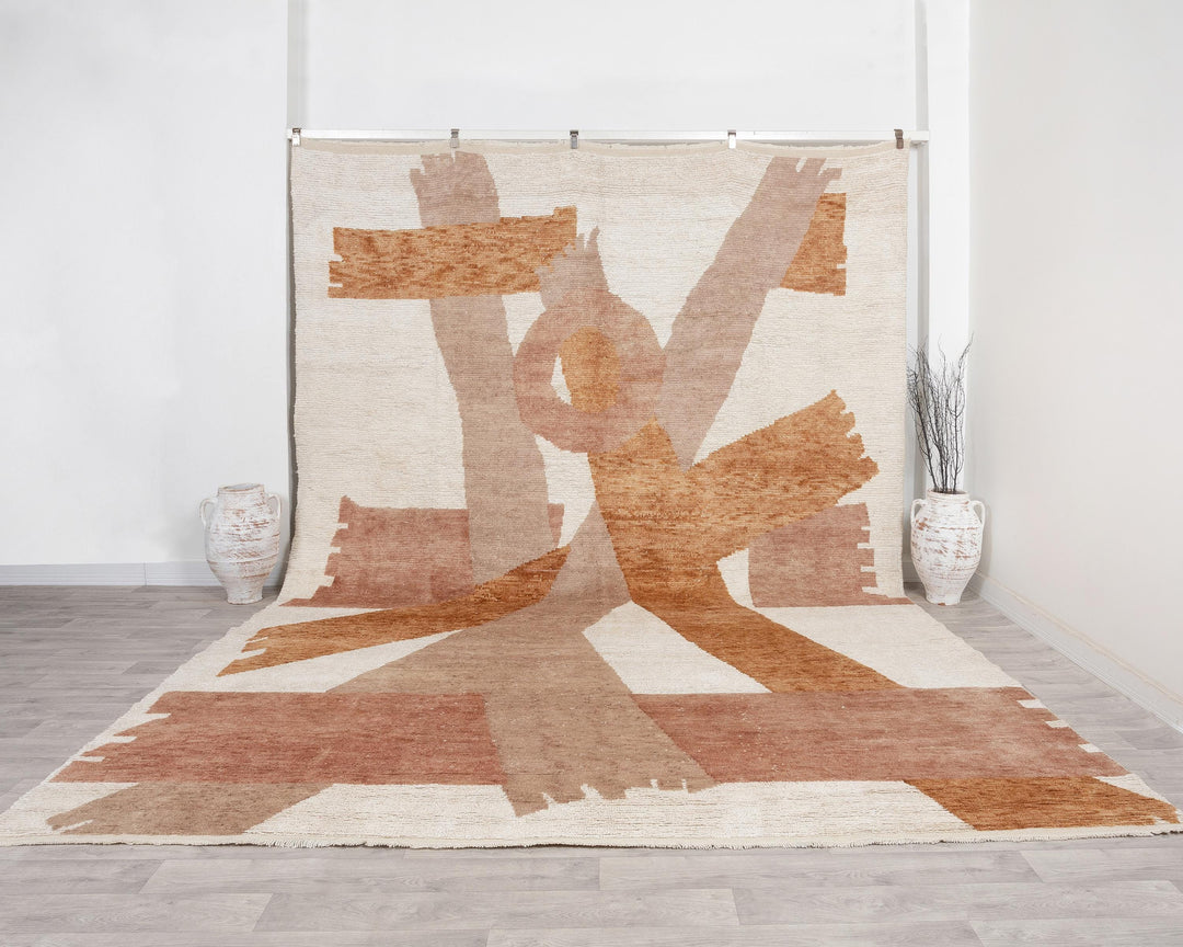 Vintage Turkish Rug 9' 6" x 12' 10" | No. VR38149