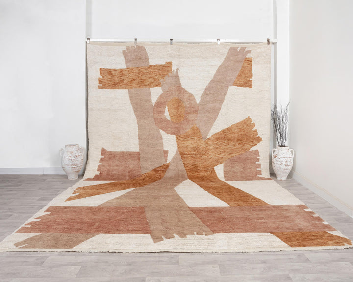 Vintage Turkish Rug 9' 6" x 12' 10" | No. VR38149