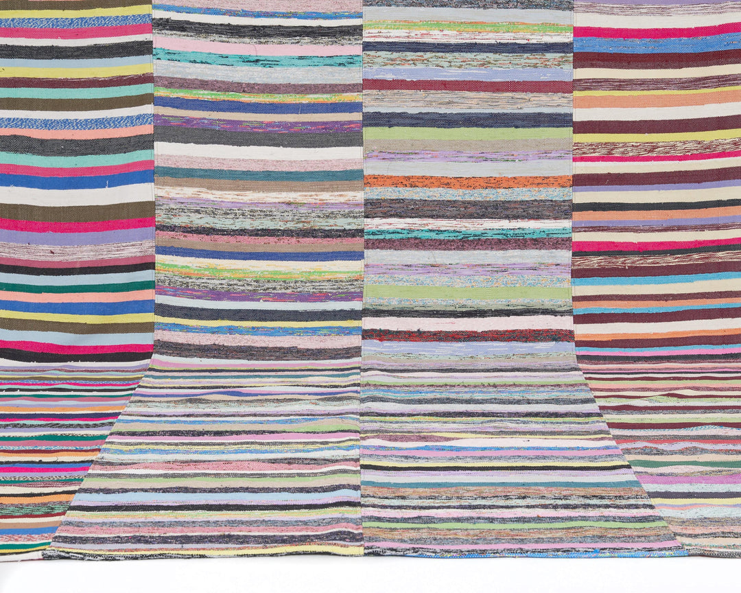 Blue Kilim Rug 7' 9" x 11' 6" | No. VR79874