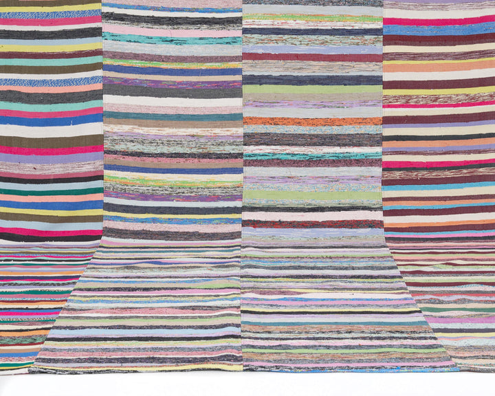 Blue Kilim Rug 7' 9" x 11' 6" | No. VR79874