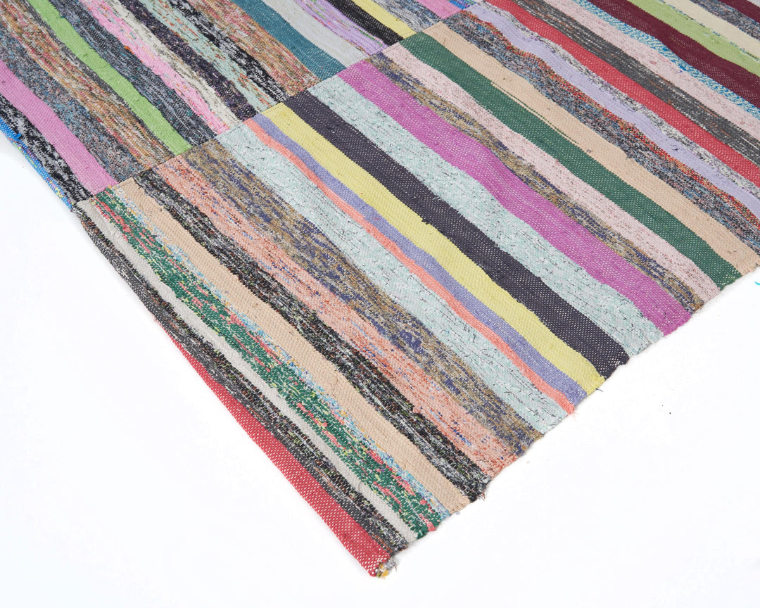 Blue Kilim Rug 7' 9" x 11' 6" | No. VR79874