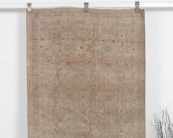 Beige Runner Rug 3' 6" x 11' 8" | No. VR33675
