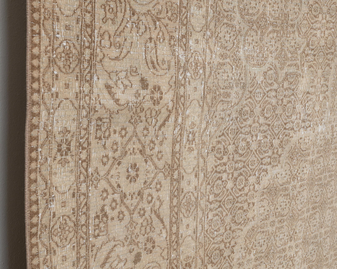 Beige Oushak Rug 9' 6" x 12' 2" | No. VR35230