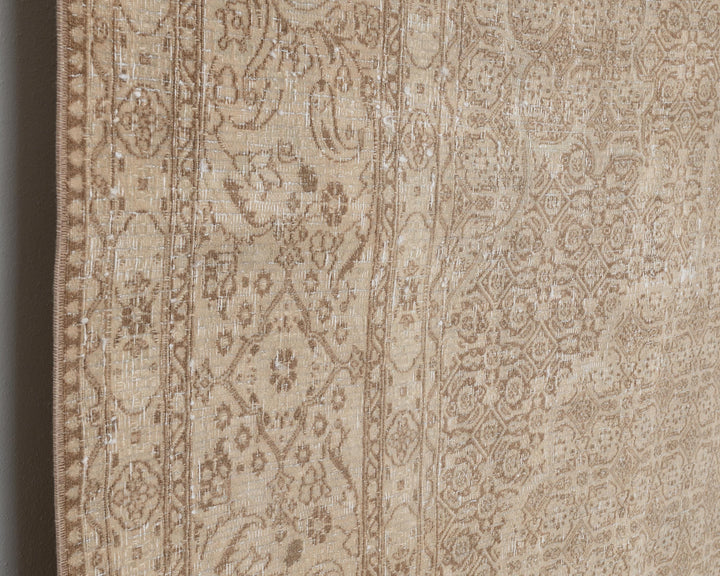 Beige Oushak Rug 9' 6" x 12' 2" | No. VR35230