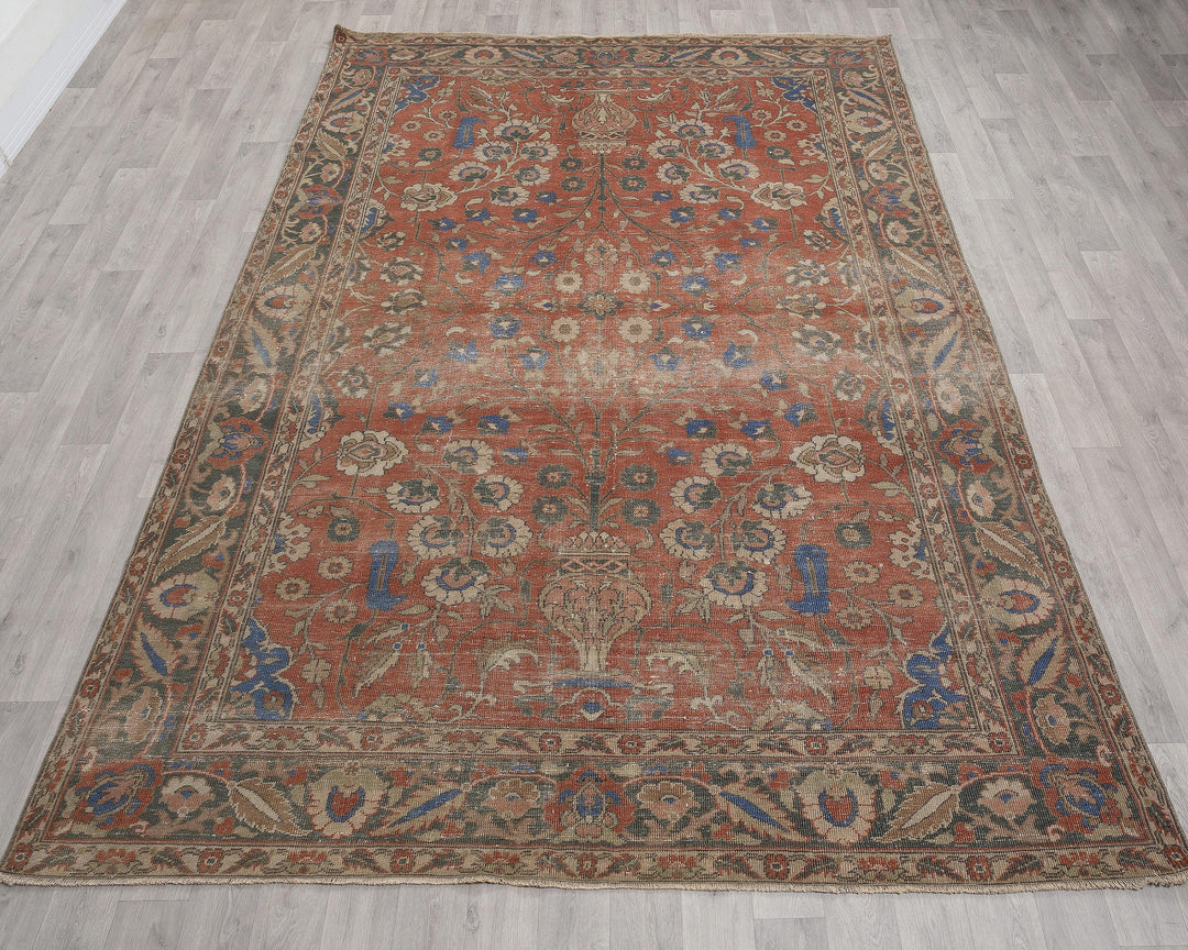 Oushak Rug 6' 11" x 9' 9" | No. VR24306