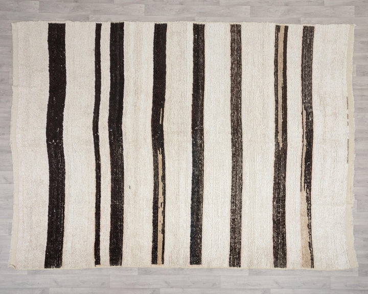 Black Vintage Turkish Rug 8' x 9' 10" | No. VR51522