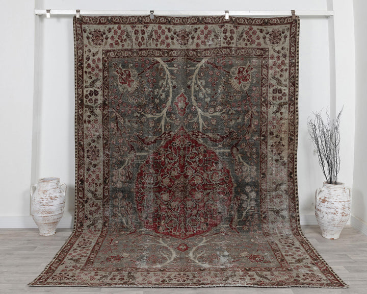 Oushak Rug 7' 5" x 10' 6" | No. VR40628