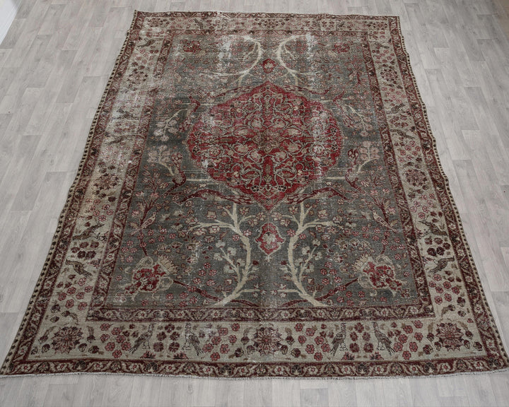 Oushak Rug 7' 5" x 10' 6" | No. VR40628